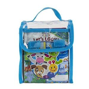 Baby Einstein Lets Look Board Book Set With Carrying Case